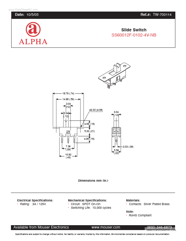 SS60012F-0102-4V-NB