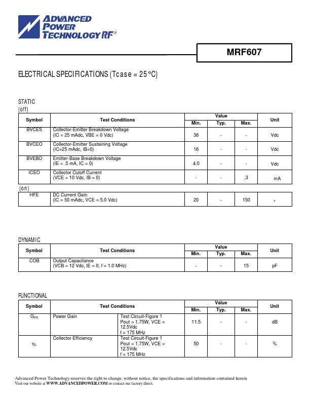 MRF607