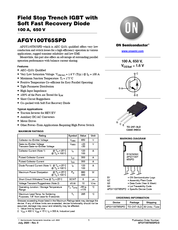 AFGY100T65SPD