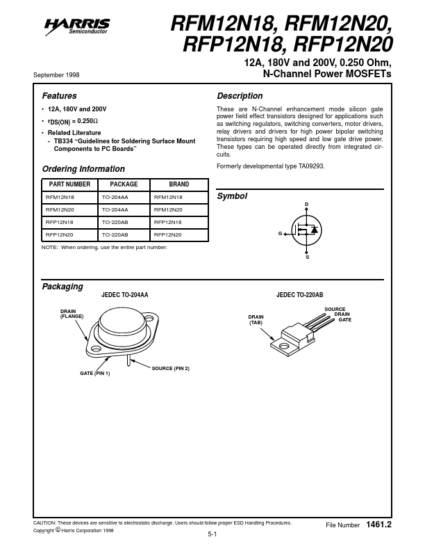 RFP12N20