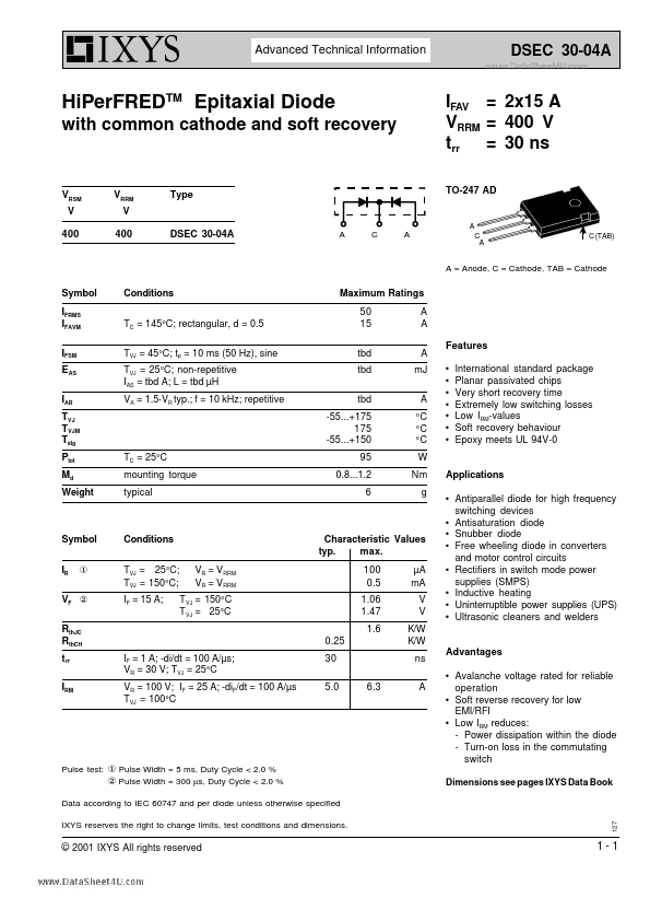 DSEC30-04A