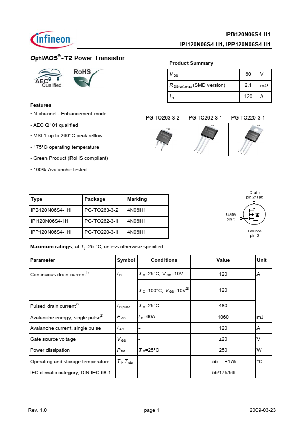 IPB120N06S4-H1