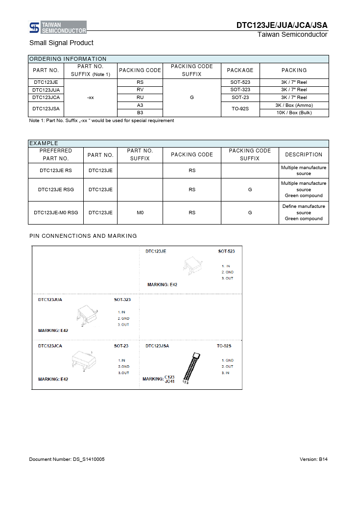 DTC123JUA