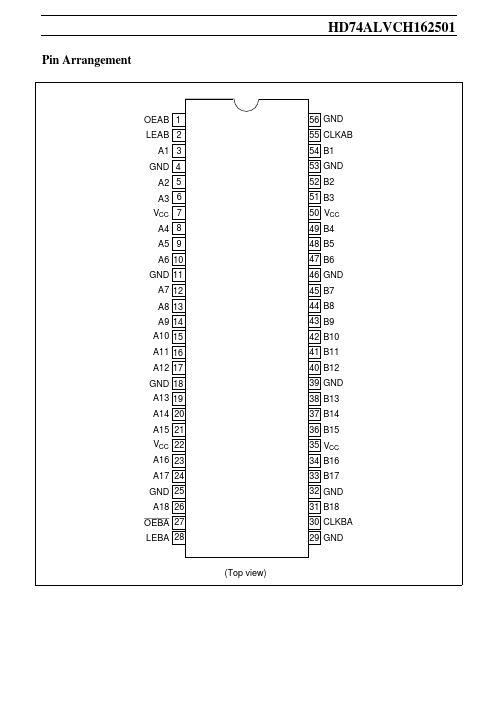 HD74ALVCH162501