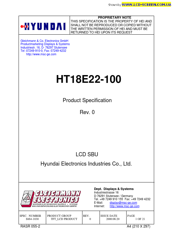 HT18E22-100