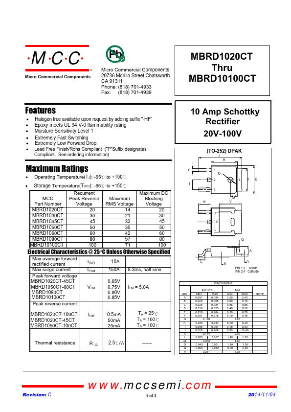 MBRD10100CT