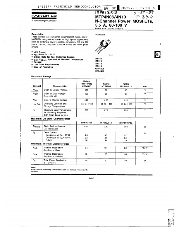 IRF512