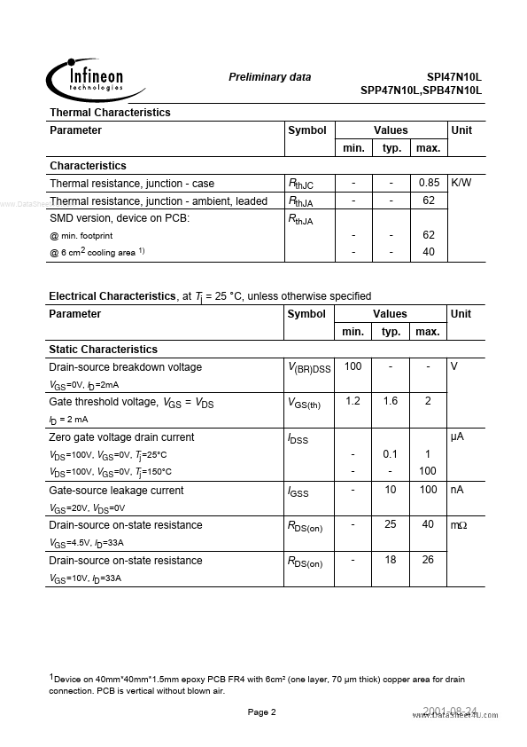 SPI47N10L