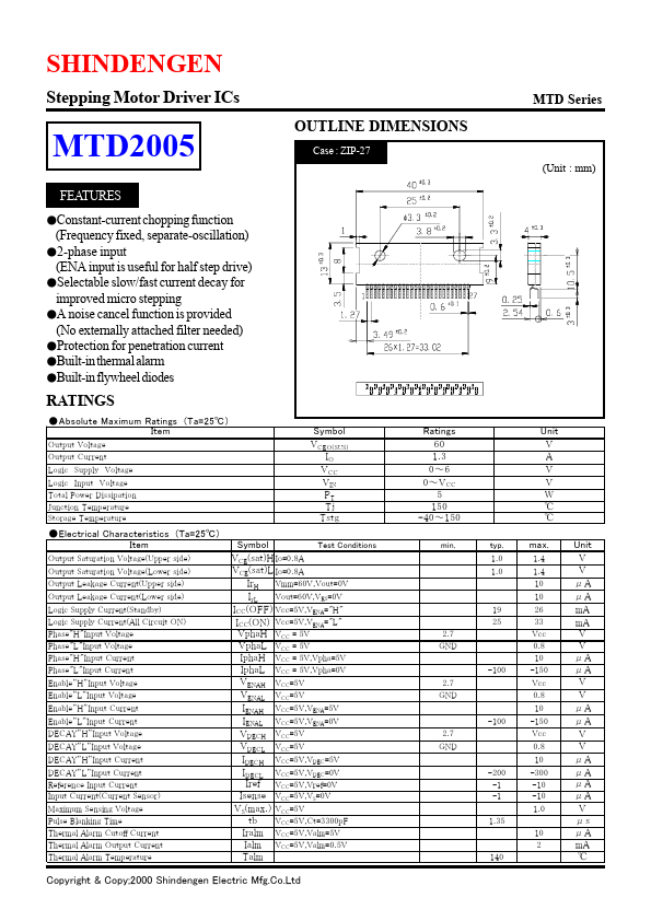 MTD2005