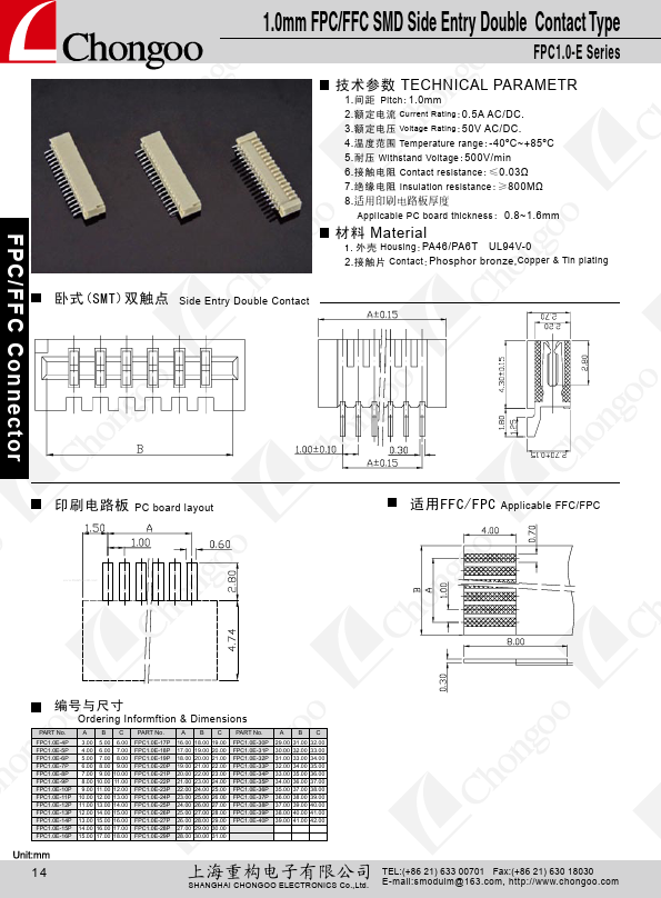 FPC1.0E-33P