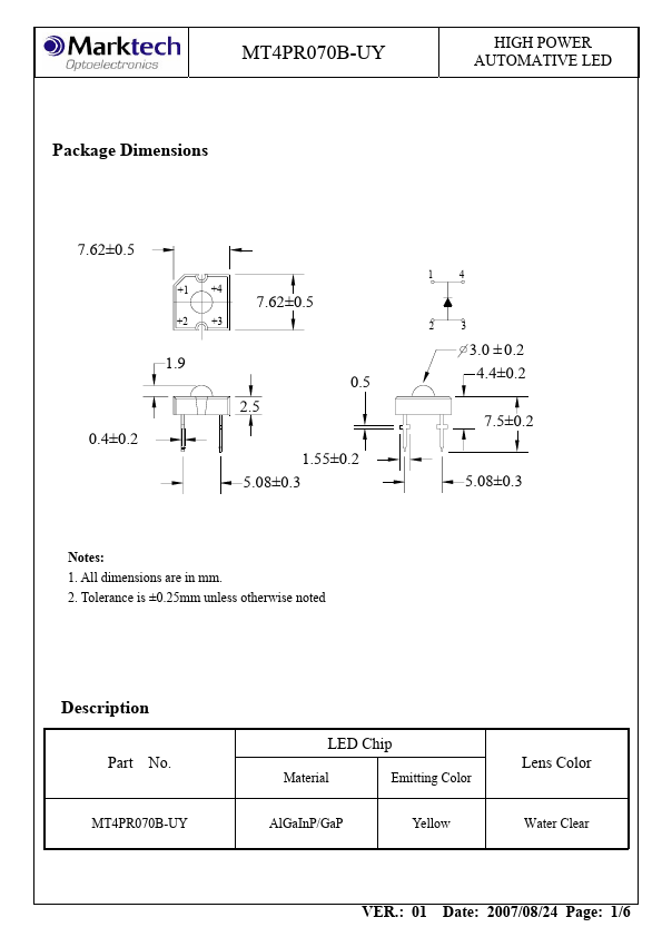 MT4PR070B-UY