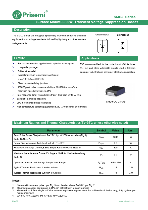 SMDJ100C