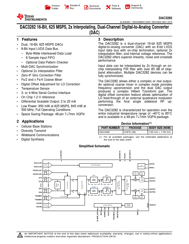 DAC3282