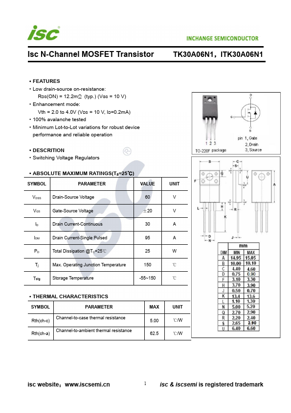 TK30A06N1