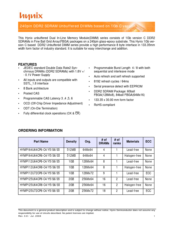 HYMP164U64CR6-S6