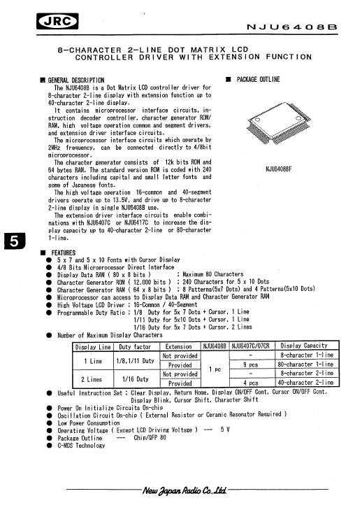 NJU6408B