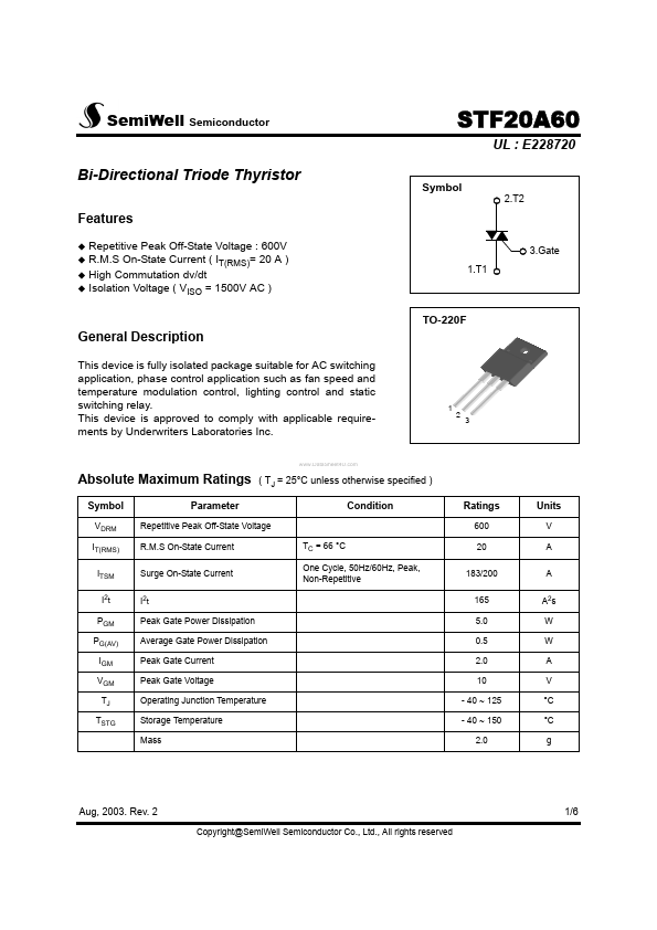 STF20A60