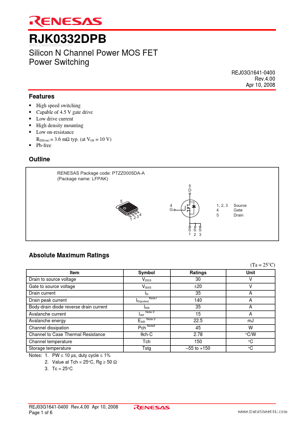 RJK0332DPB