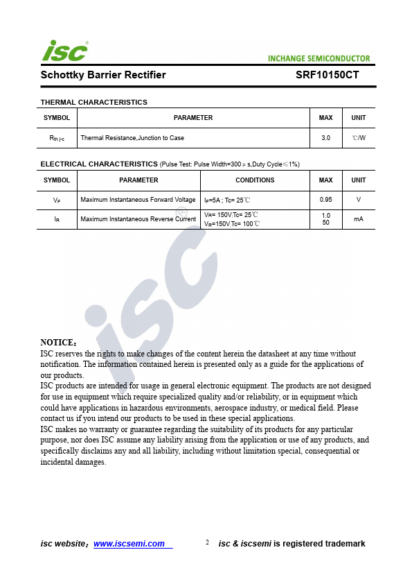 SRF10150CT