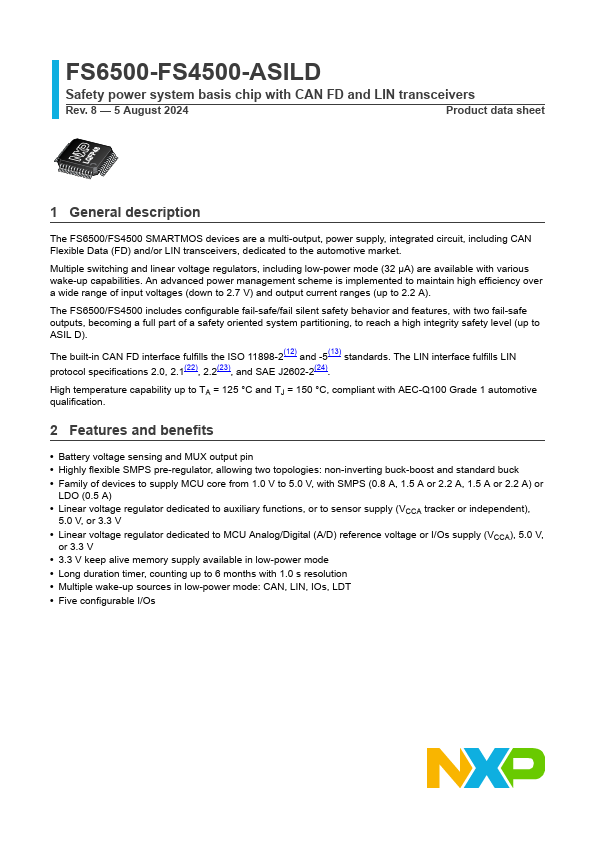 MC33FS6502NAE