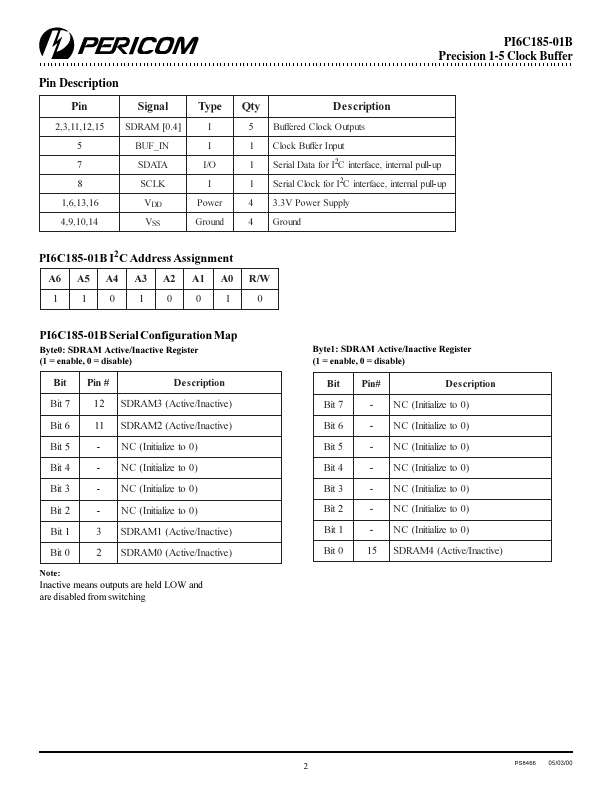 PI6C185-01B