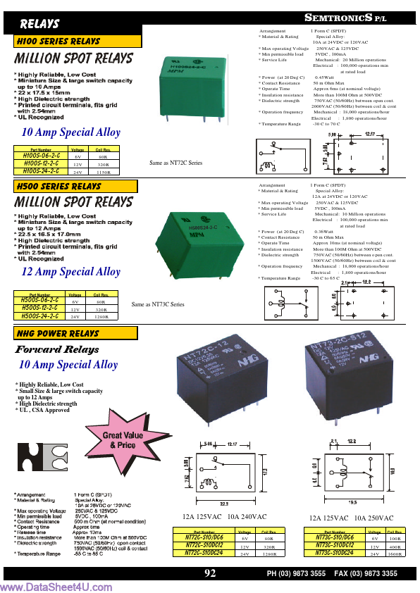 NT73C-S10DC24