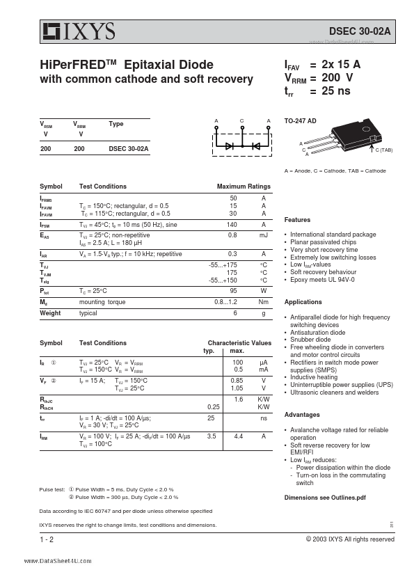 DSEC30-02A