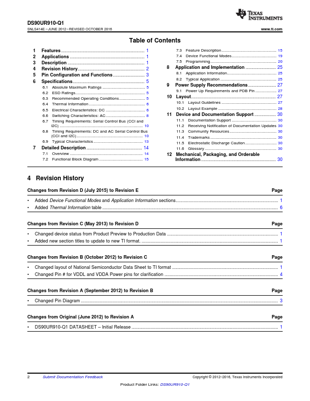 DS90UR910-Q1