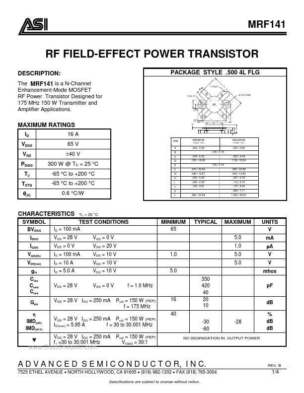 MRF141