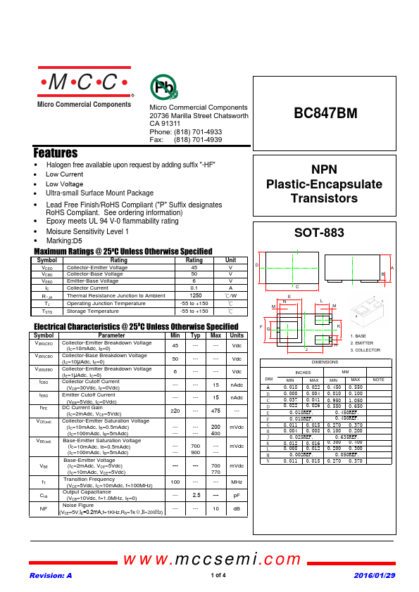 BC847BM