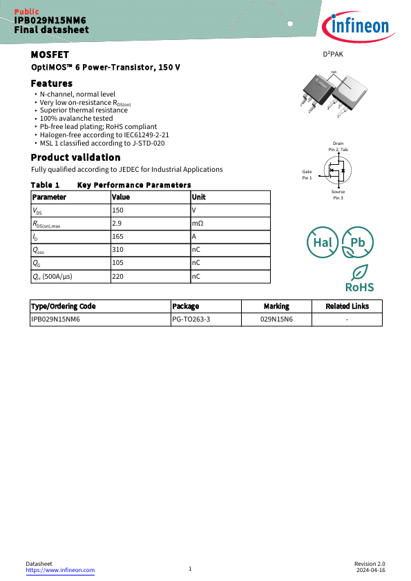 IPB029N15NM6