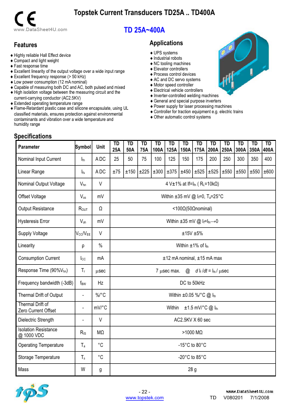 TD125A