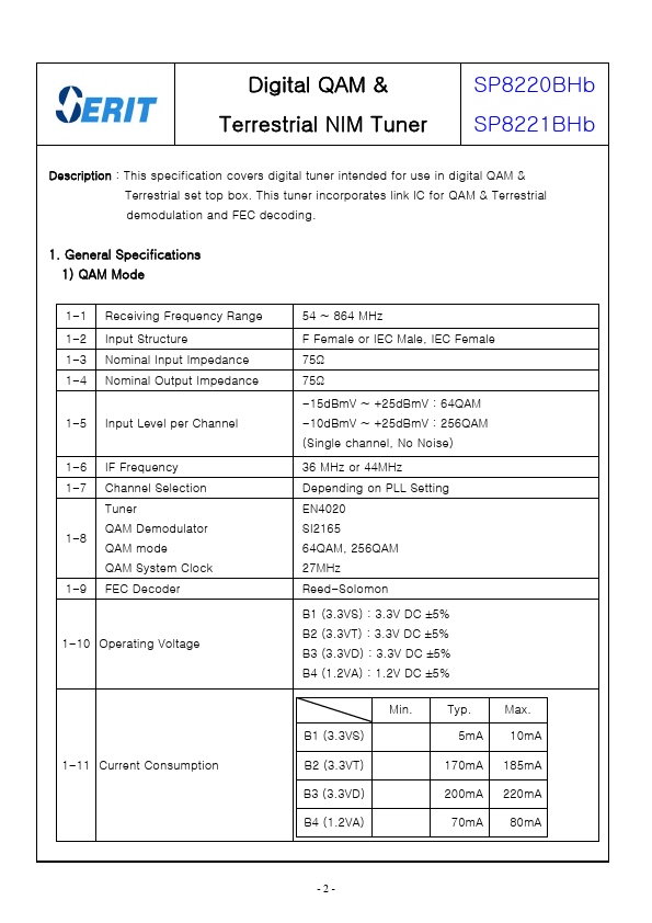 SP8220BHb