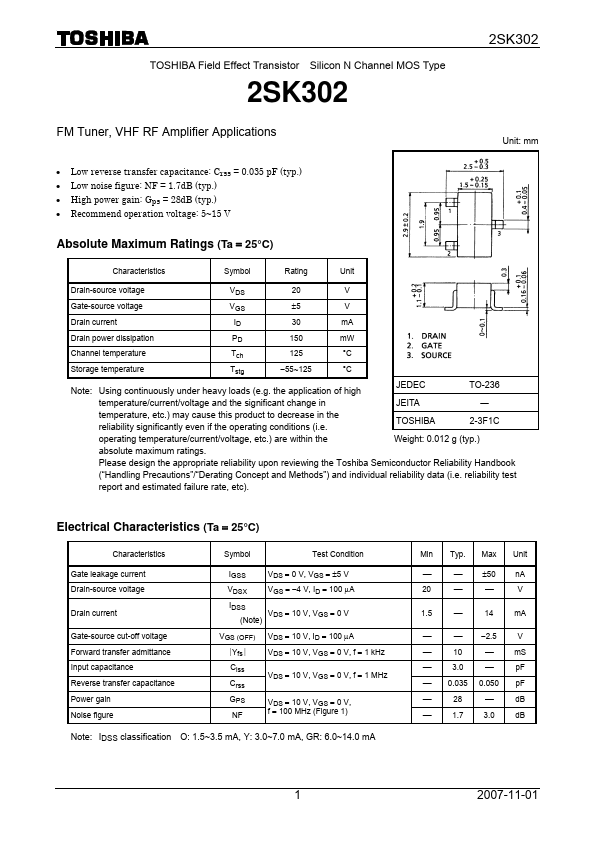 2SK302