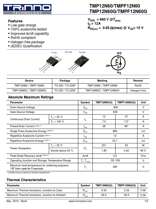 TMP12N60