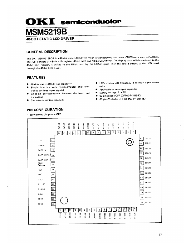 MSM5219B