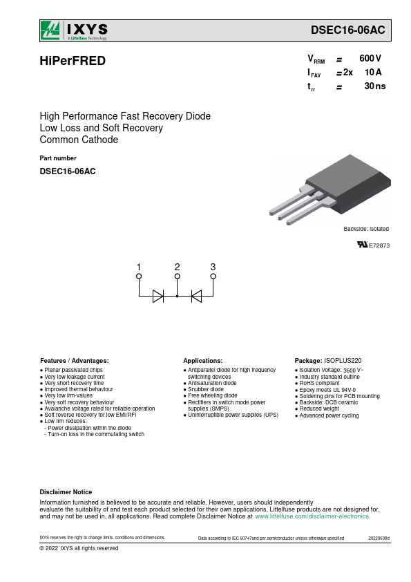 DSEC16-06AC