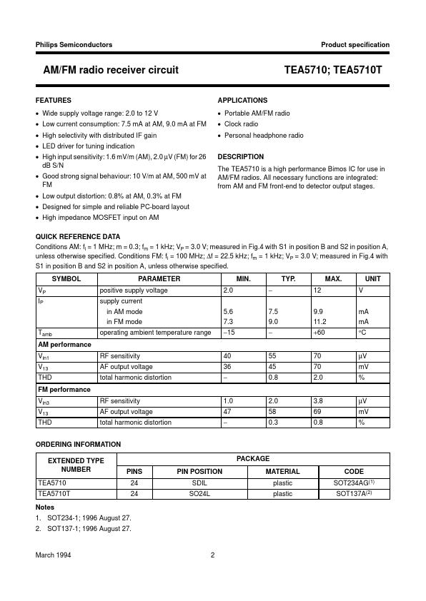 TEA5710