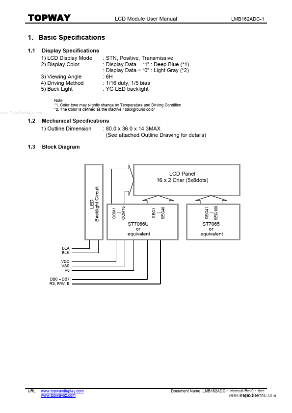 LMB162ADC-1