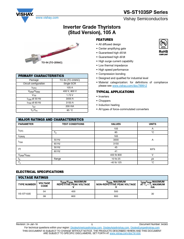 VS-ST103S08P