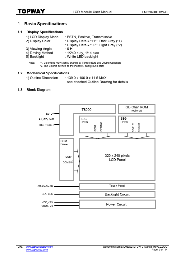 LM320240TCW-C