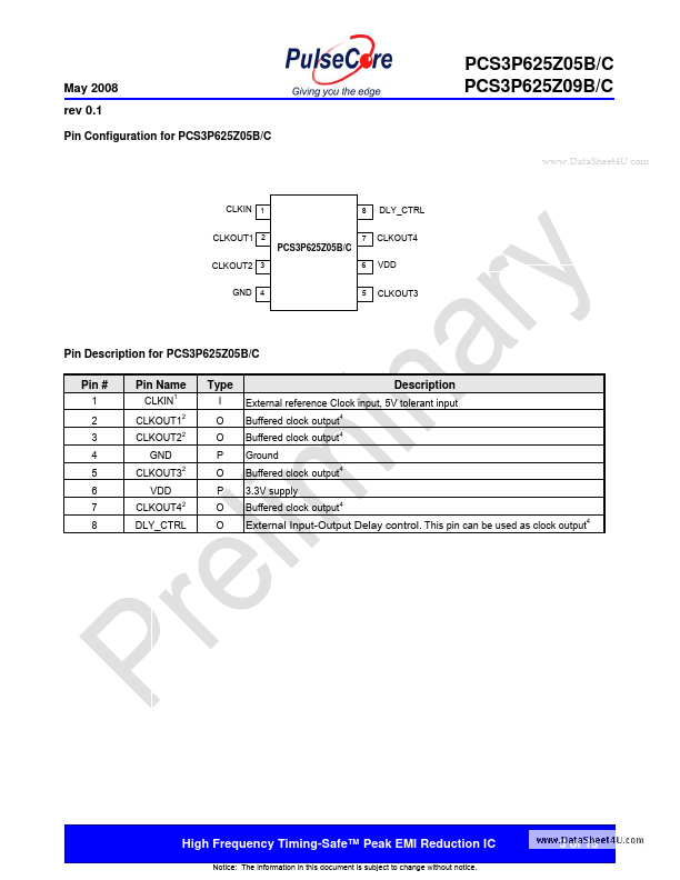 PCS3P625Z09B