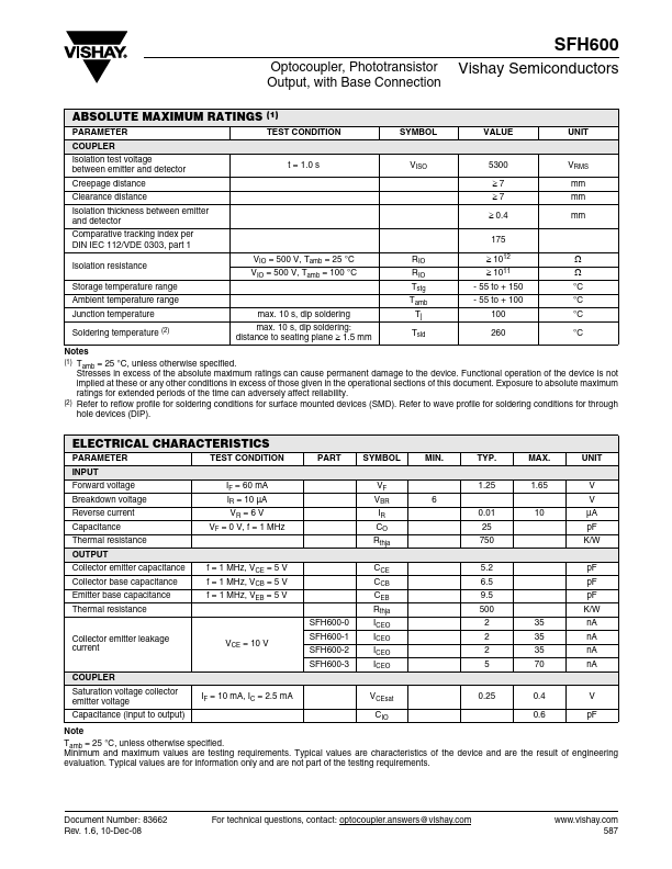 SFH600-0