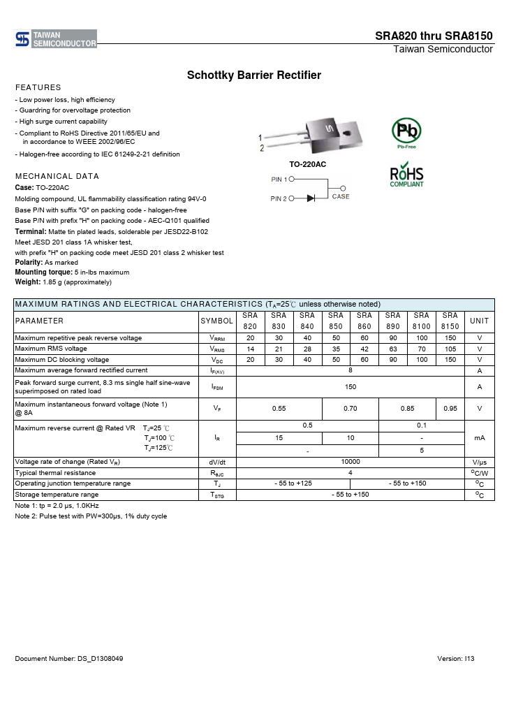 SRA8150