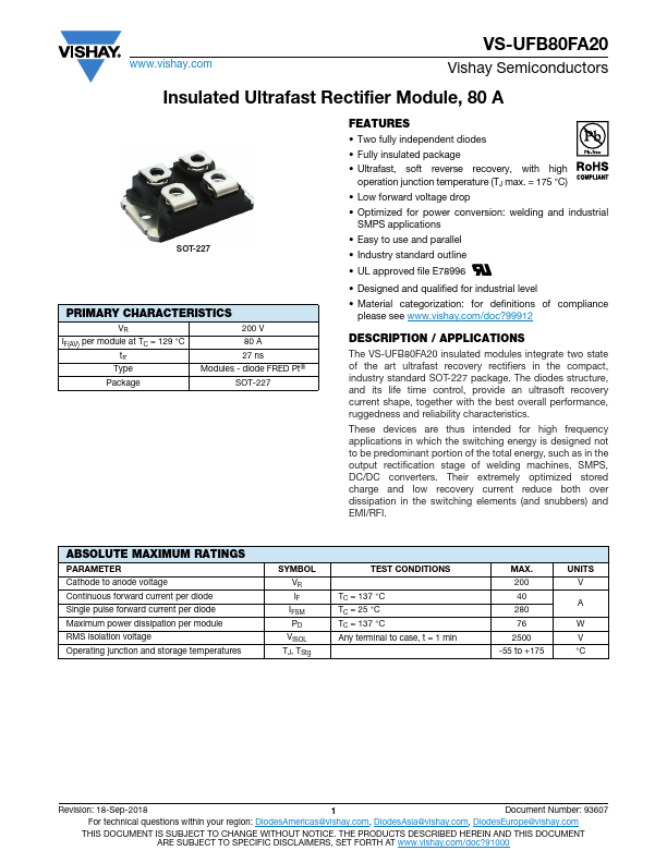 VS-UFB80FA20