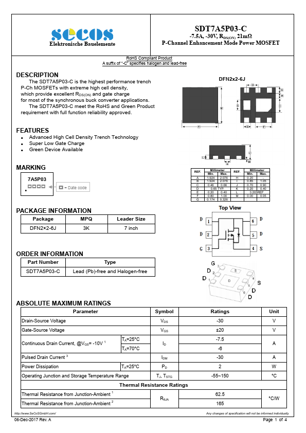 SDT7A5P03-C