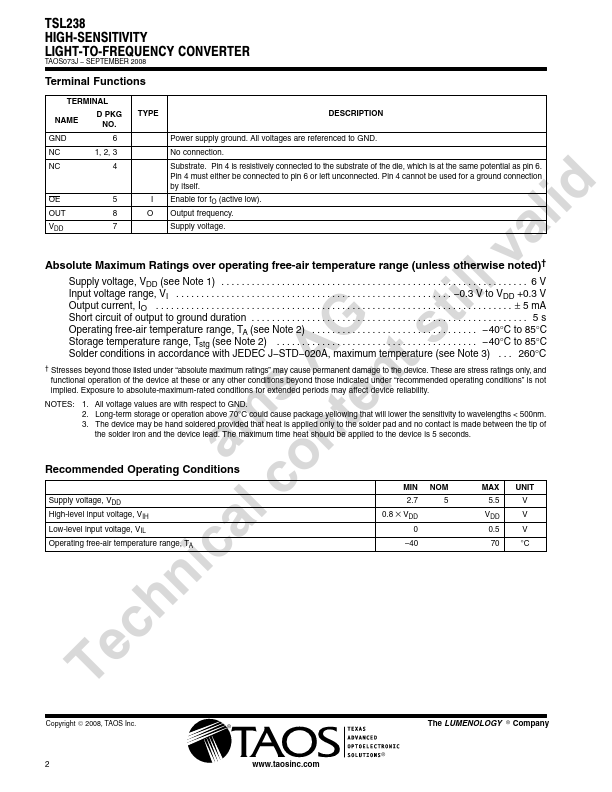 TSL238