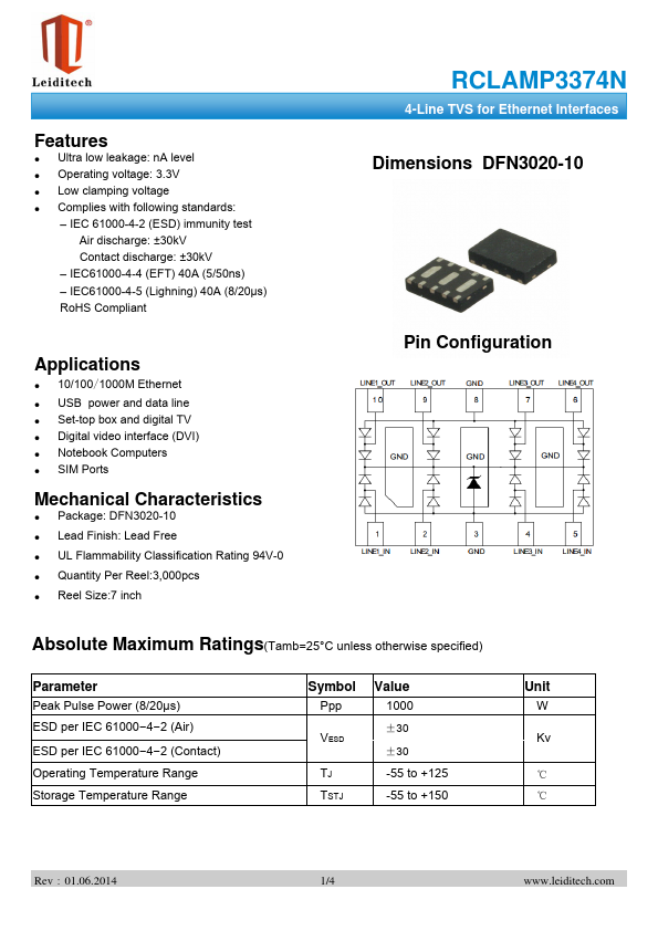 RCLAMP3374N