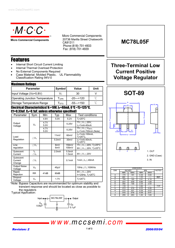 MC78L05F