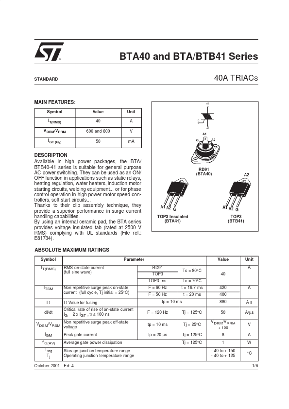 BTB40-800